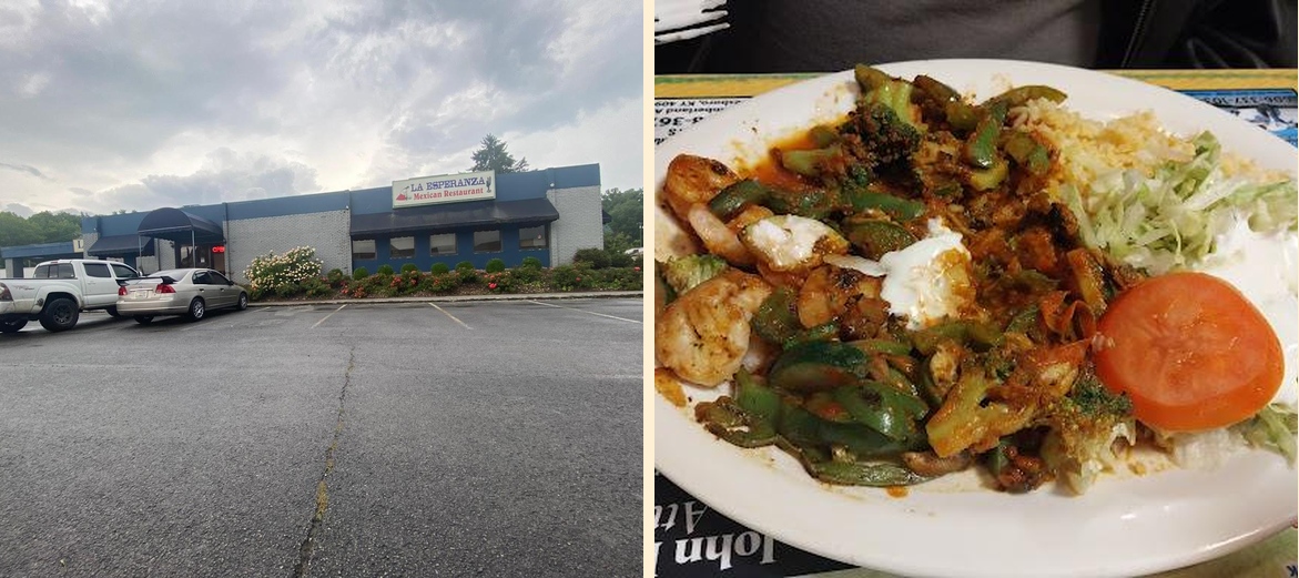 Cumberland avenue La Esperanza Menu